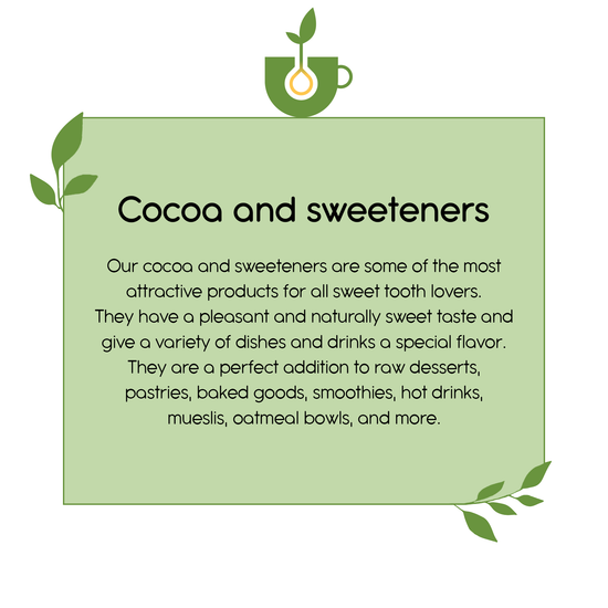idda herbal cocoa and sweeteners