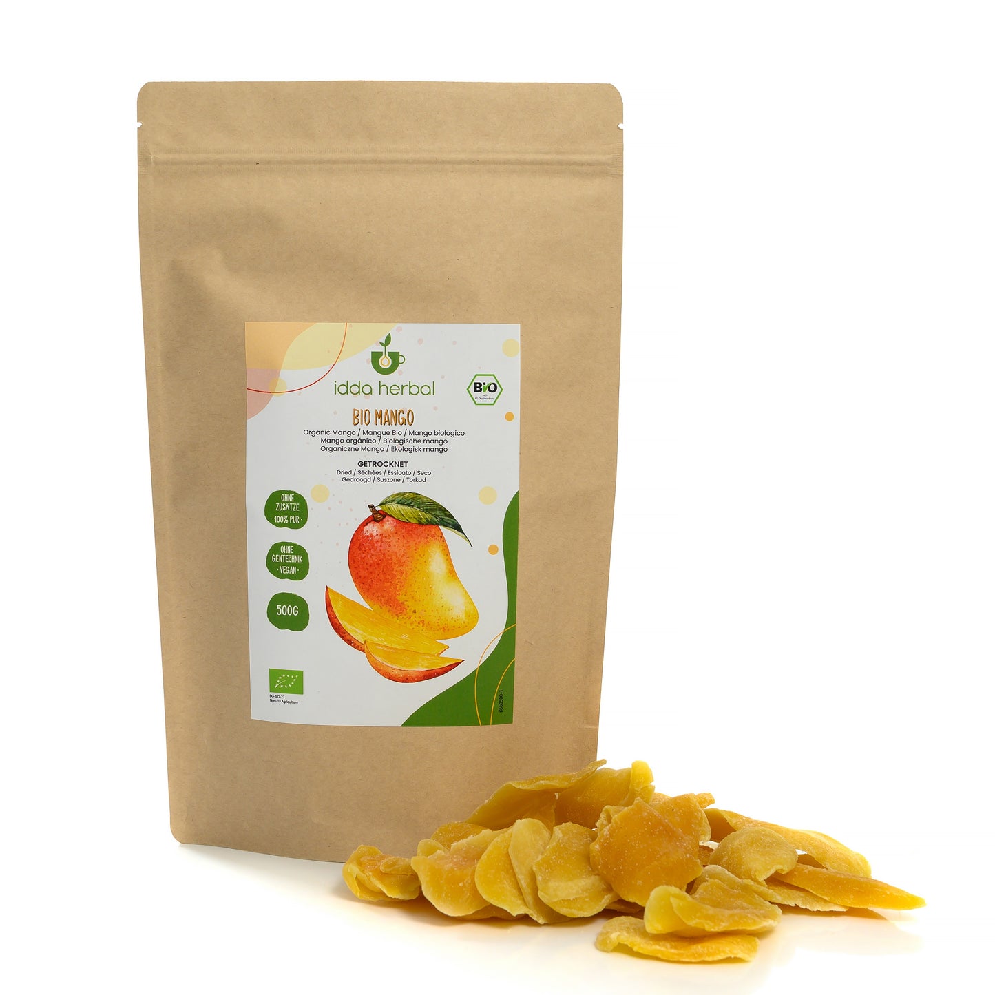 Organic mango, dried