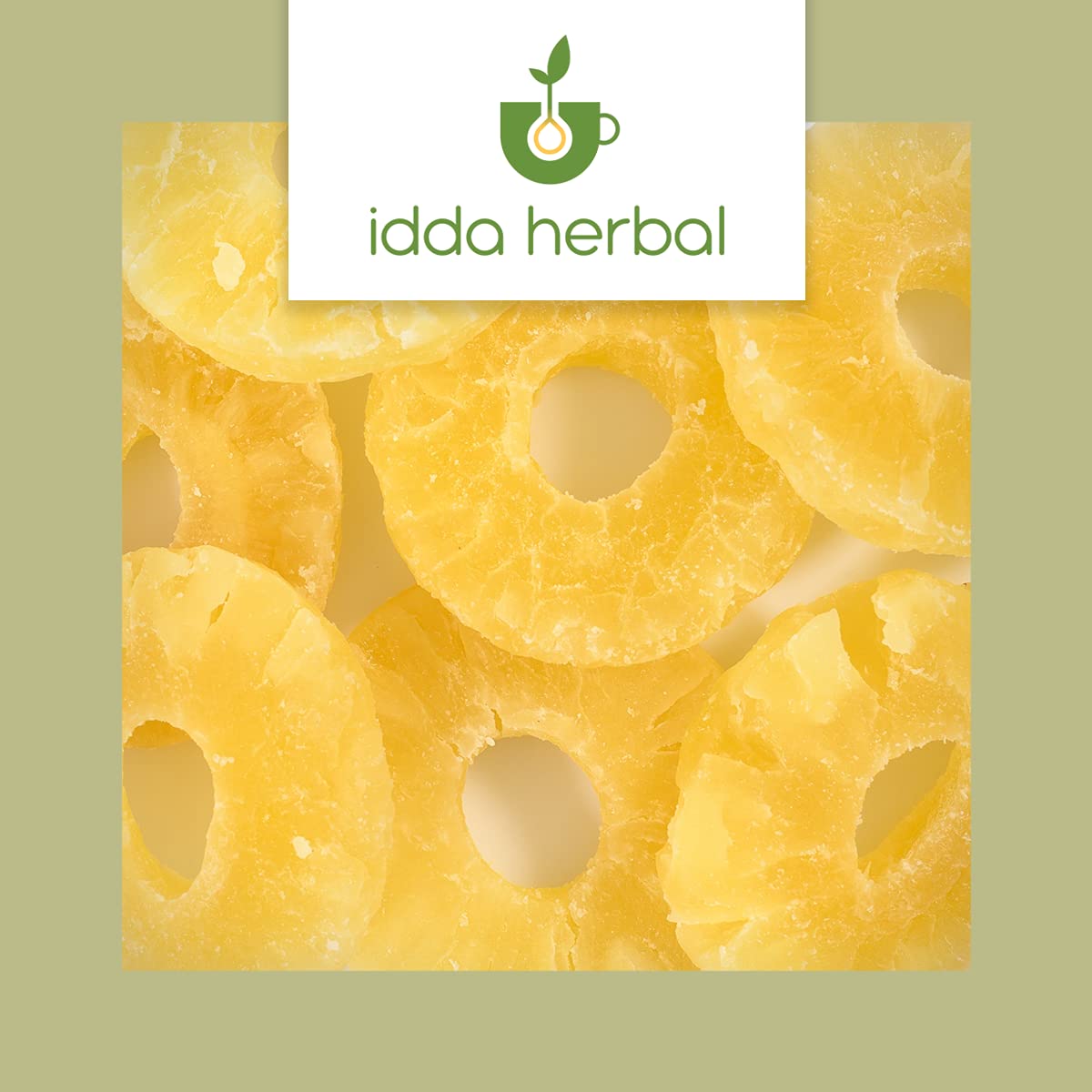 Pineapple whole, dried