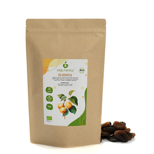 Organic apricots, dried