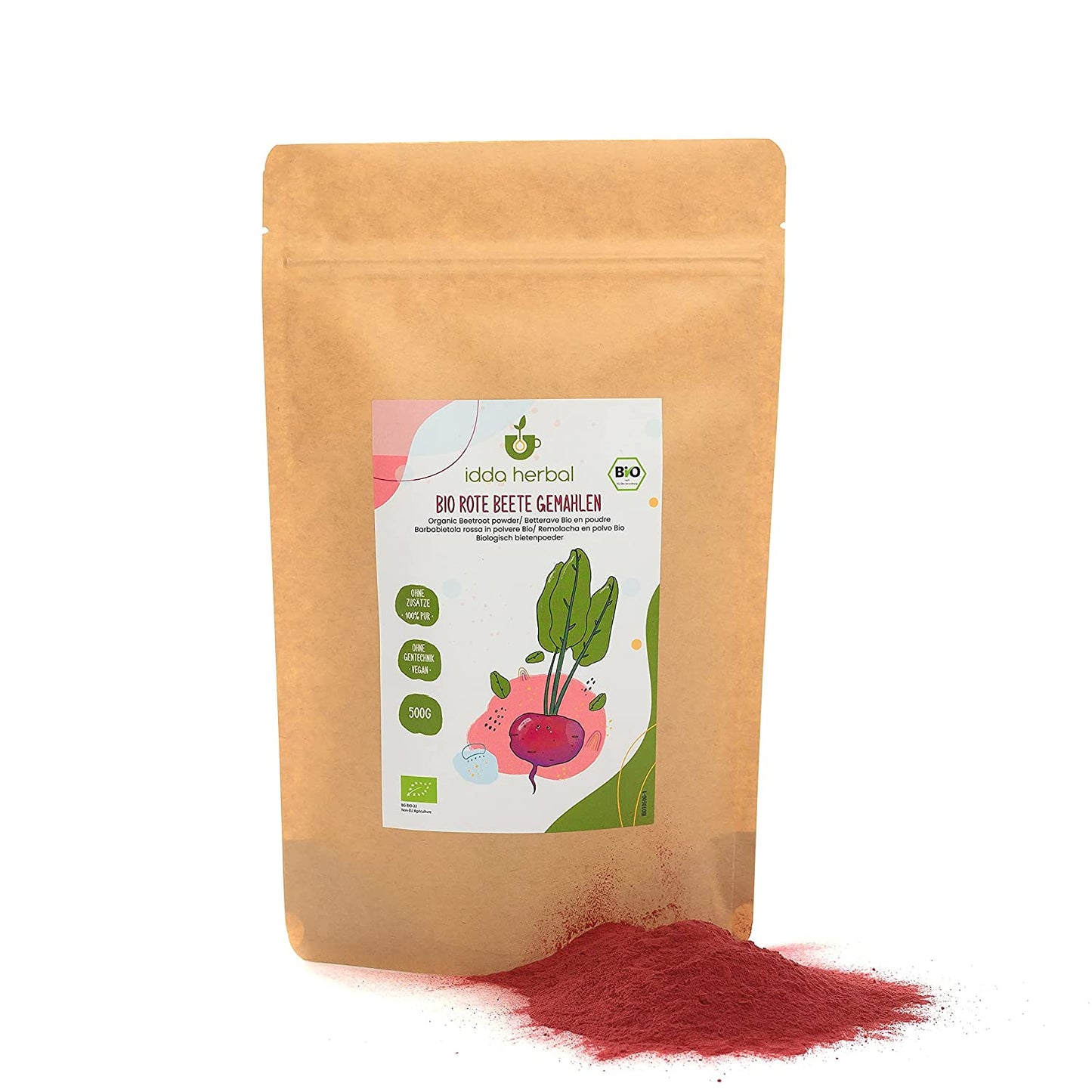 Organic beetroot powder