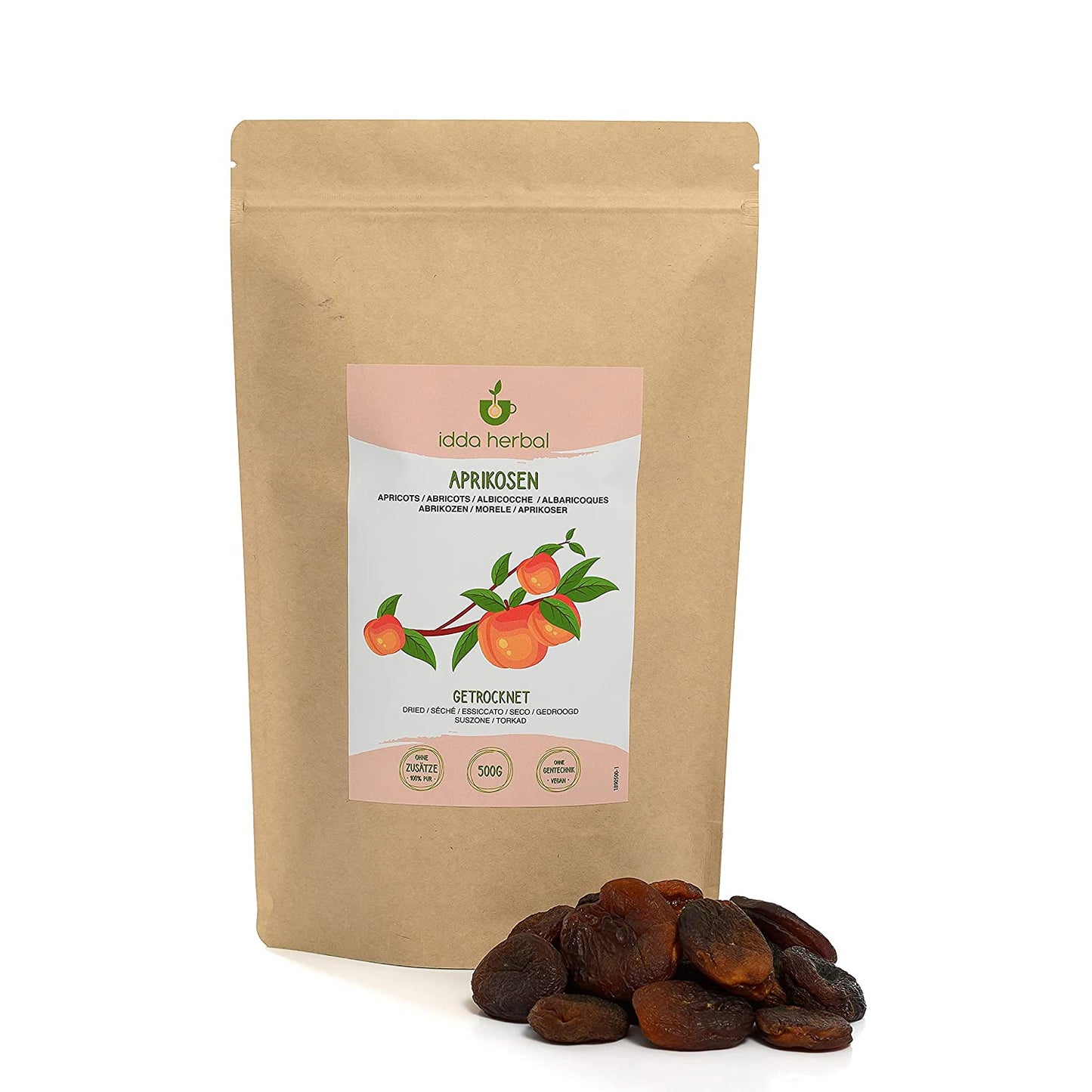 Apricots, dark, dried