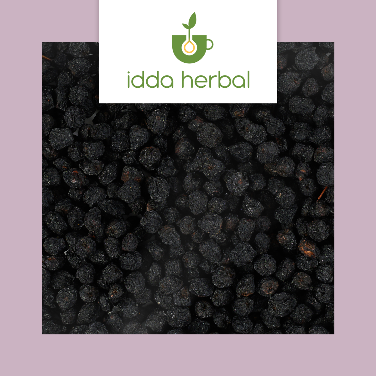 Organic aronia berries, dried