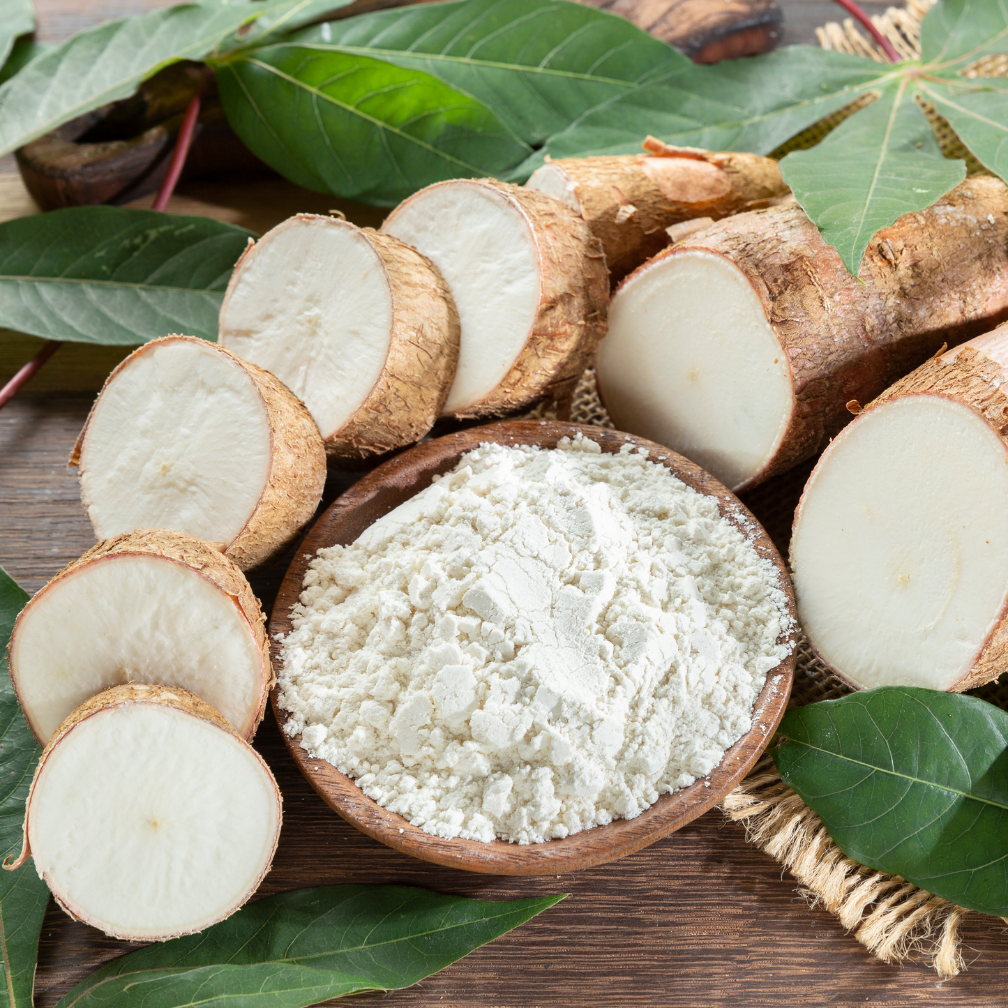 Organic tapioca starch