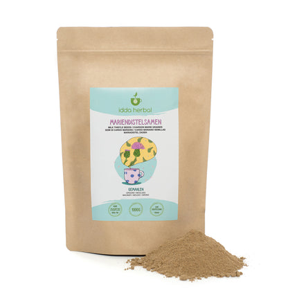 Milk thistle seed powder